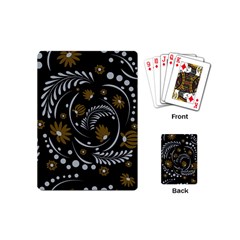 Folk Flowers Pattern Playing Cards Single Design (mini) by Eskimos