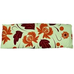 Folk Flowers Pattern Body Pillow Case (dakimakura) by Eskimos