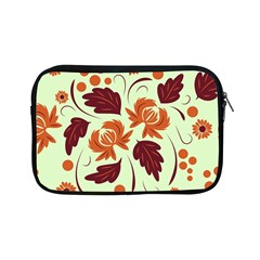 Folk Flowers Pattern Apple Ipad Mini Zipper Cases by Eskimos