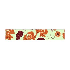 Folk Flowers Pattern Flano Scarf (mini) by Eskimos