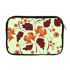 Folk Flowers Pattern Apple Macbook Pro 17  Zipper Case by Eskimos