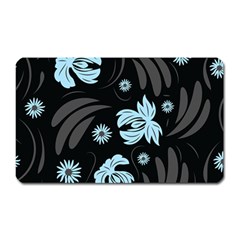 Folk Flowers Pattern Magnet (rectangular) by Eskimos