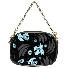 Folk Flowers Pattern Chain Purse (one Side) by Eskimos