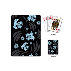 Folk Flowers Pattern Playing Cards Single Design (mini) by Eskimos