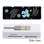 Folk flowers pattern Memory Card Reader (Stick) Front