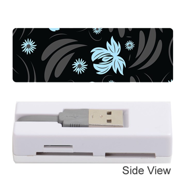 Folk flowers pattern Memory Card Reader (Stick)