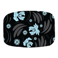 Folk Flowers Pattern Mini Square Pill Box by Eskimos