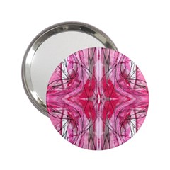 Magenta Marbling Symmetry 2 25  Handbag Mirrors by kaleidomarblingart