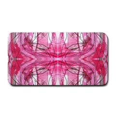 Magenta Symmetry Iv Medium Bar Mats by kaleidomarblingart