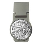 Monochrome Module Money Clips (Round)  Front