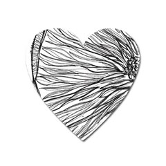 Monochrome Module Heart Magnet