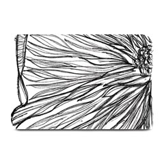 Monochrome Module Plate Mats by kaleidomarblingart