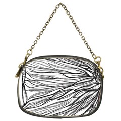 Monochrome Module Chain Purse (one Side) by kaleidomarblingart