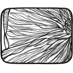 Monochrome Module Fleece Blanket (mini) by kaleidomarblingart