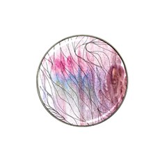 Flowing Petals Hat Clip Ball Marker (10 Pack) by kaleidomarblingart