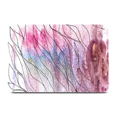 Flowing Petals Plate Mats by kaleidomarblingart