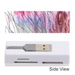 Flowing petals Memory Card Reader (Stick) Front