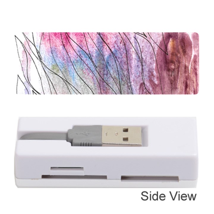 Flowing petals Memory Card Reader (Stick)