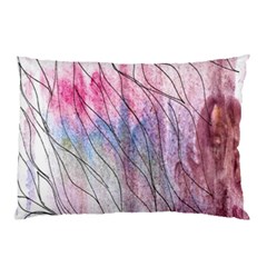 Flowing Petals Pillow Case (two Sides) by kaleidomarblingart