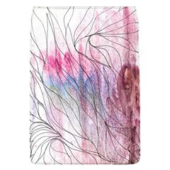 Flowing Petals Removable Flap Cover (l) by kaleidomarblingart