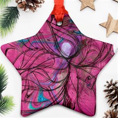 Drawing Petals Ornament (star) by kaleidomarblingart