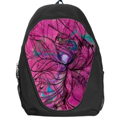 Drawing Petals Backpack Bag by kaleidomarblingart