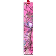 Drawing Petals Large Book Marks by kaleidomarblingart