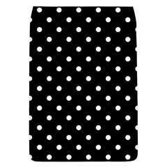 1950 Black White Dots Removable Flap Cover (l) by SomethingForEveryone