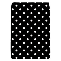 1950 Black White Dots Removable Flap Cover (s)