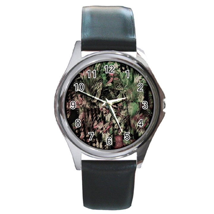 Dunn Round Metal Watch