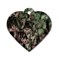 Dunn Dog Tag Heart (two Sides) by MRNStudios