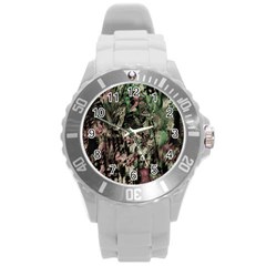 Dunn Round Plastic Sport Watch (l) by MRNStudios