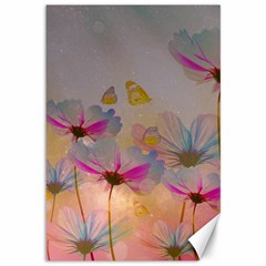 Autumn Flowers  Canvas 12  X 18 