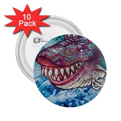 Wth Shark 2 25  Buttons (10 Pack) 