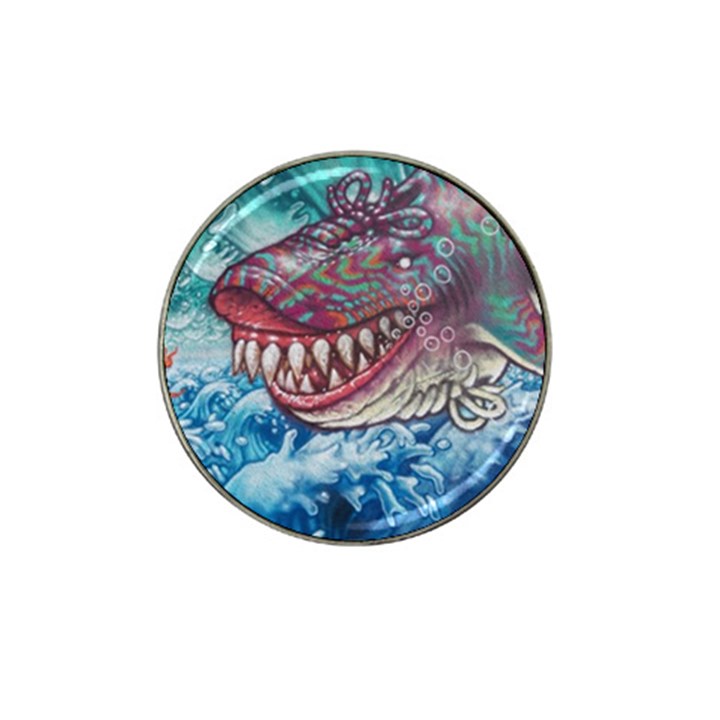 Wth Shark Hat Clip Ball Marker (10 pack)