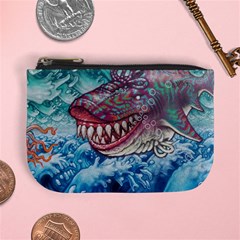 Wth Shark Mini Coin Purse