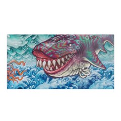 Wth Shark Satin Wrap by SomethingForEveryone