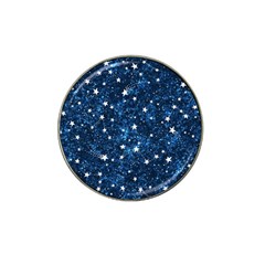 Dark Blue Stars Hat Clip Ball Marker