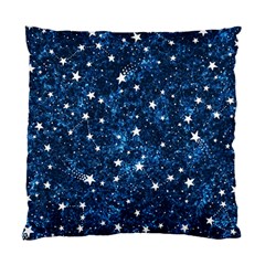 Dark Blue Stars Standard Cushion Case (two Sides)