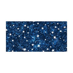 Dark Blue Stars Yoga Headband