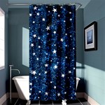 Dark Blue Stars Shower Curtain 36  x 72  (Stall)  Curtain(36 X72 ) - 33.26 x66.24  Curtain(36 X72 )