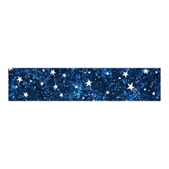 Dark Blue Stars Velvet Scrunchie