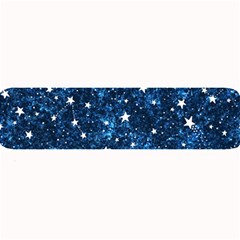 Dark Blue Stars Large Bar Mats