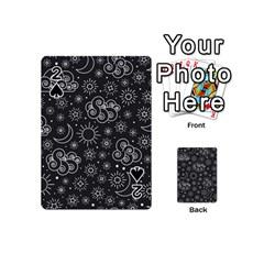 Dark Moon And Stars Playing Cards 54 Designs (mini)