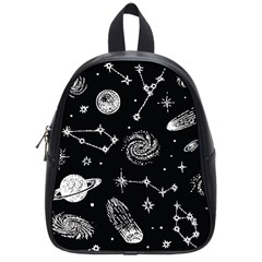 Dark Stars And Planets School Bag (small)