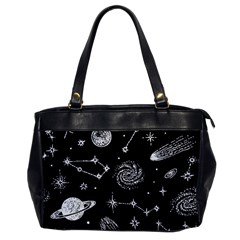 Dark Stars And Planets Oversize Office Handbag