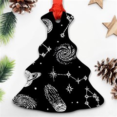 Dark Stars And Planets Christmas Tree Ornament (two Sides)