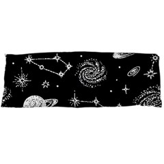 Dark Stars And Planets Body Pillow Case (dakimakura) by AnkouArts