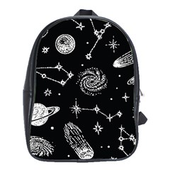 Dark Stars And Planets School Bag (xl)