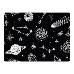 Dark Stars And Planets Double Sided Flano Blanket (mini) 